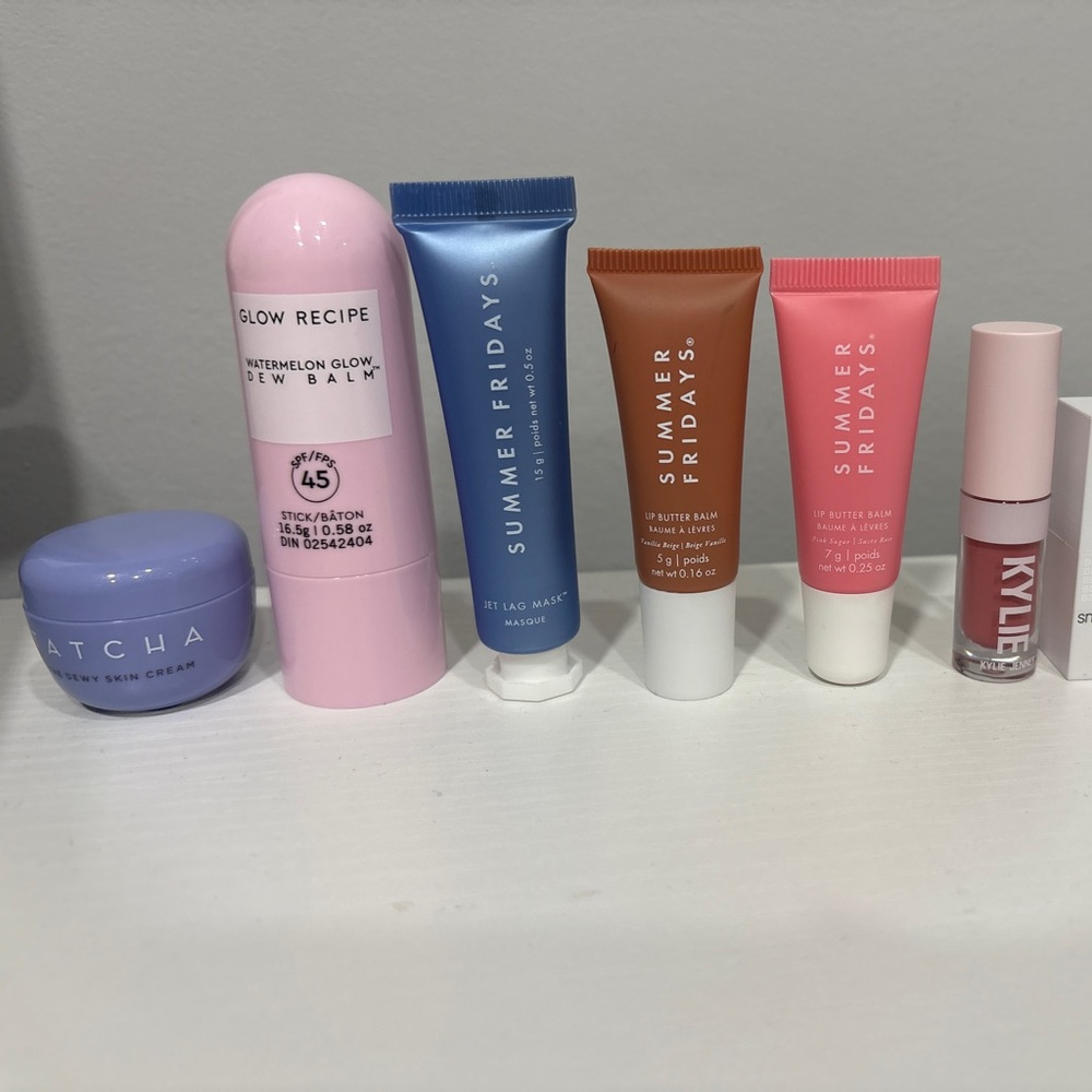 MAKEUP/SKINCARE BUNDLE! Summer Fridays, Rare Beauty, Kylie, Glow Recipe, Tatcha